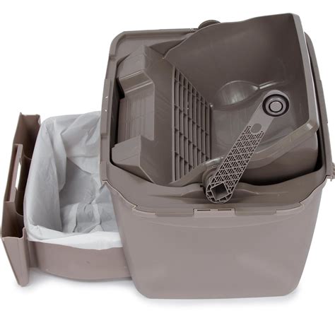 stainless steel litter box sifter|self sifting litter box.